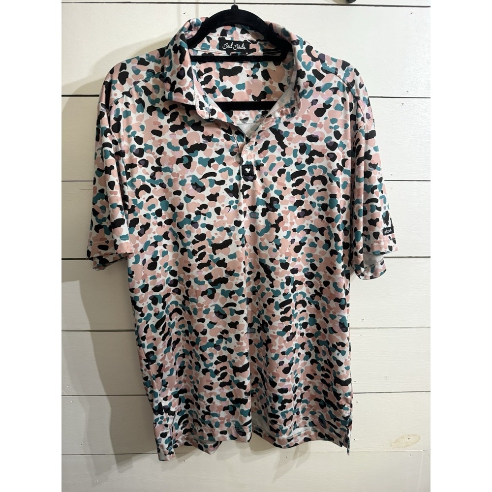 RARE/RETIRED Bad Birdie Men's Golf Polo | Chip-Fil-A | Large